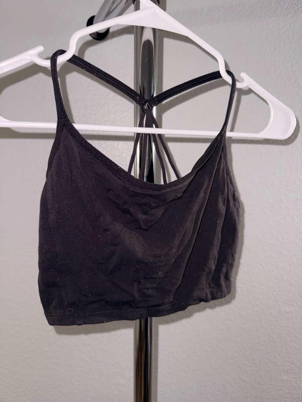 Athleta Black Strappy Sports Tank